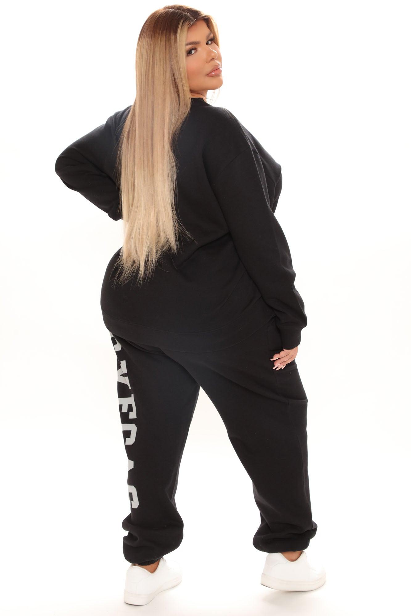 Las Vegas Raiders Sweatshirt - Black Female Product Image