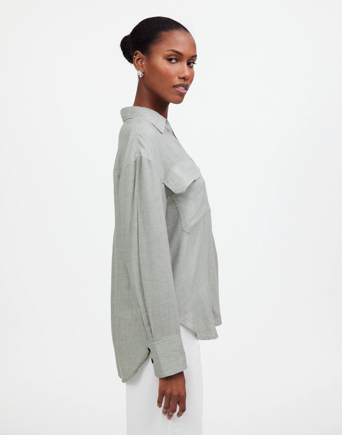 Popover Shirt in Plaid Product Image