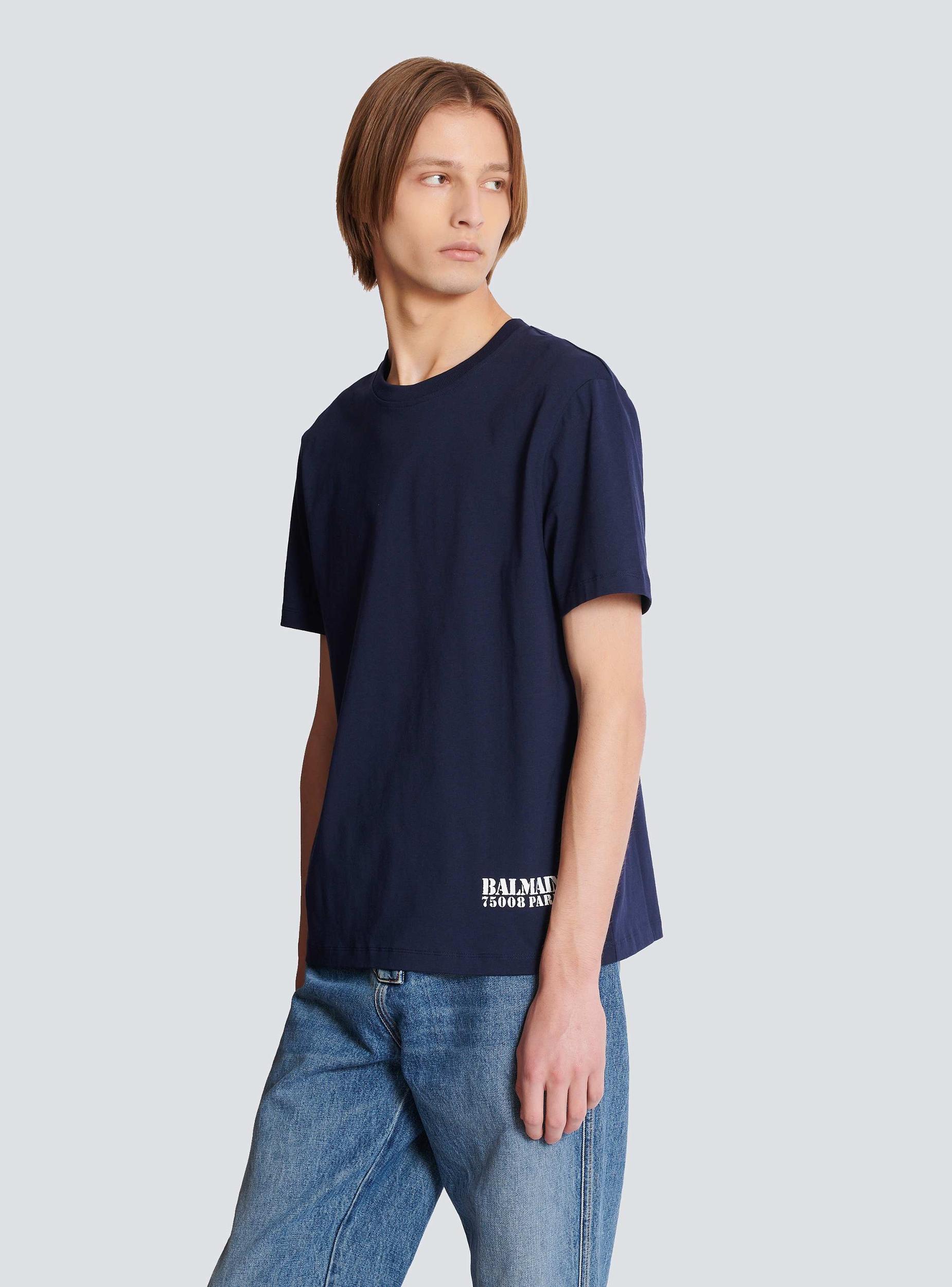 Small Balmain Stamp printed T-shirt Product Image
