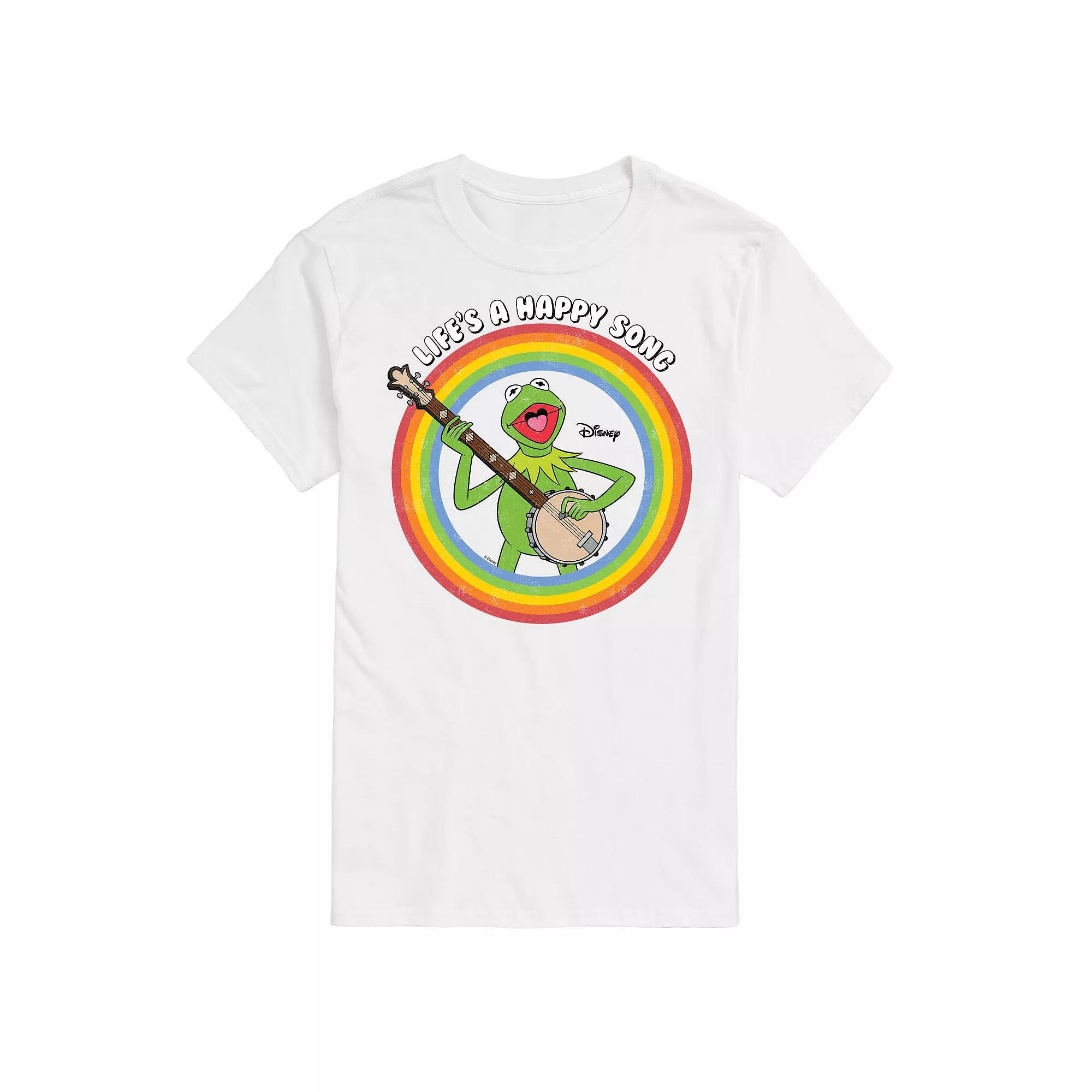 Disney's Men's The Muppets Lifes A Happy Song Tee,  Product Image