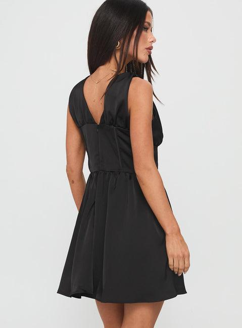Alamere Mini Dress Black Product Image