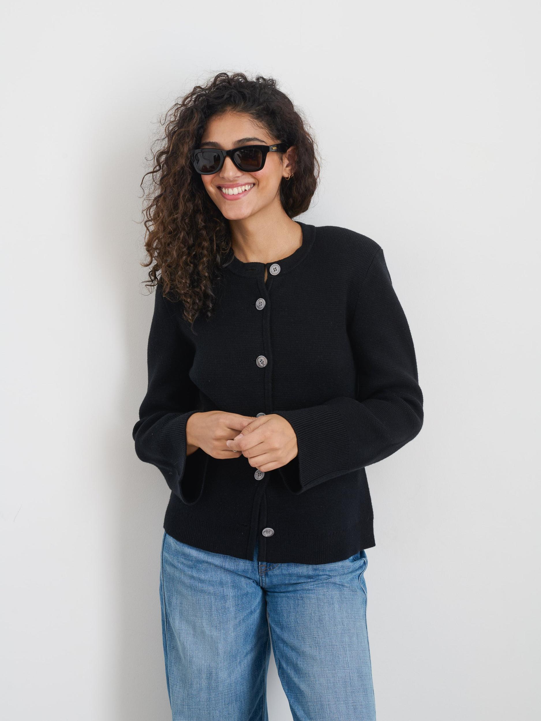 Provence Sweater Jacket In Cotton Cashmere Product Image