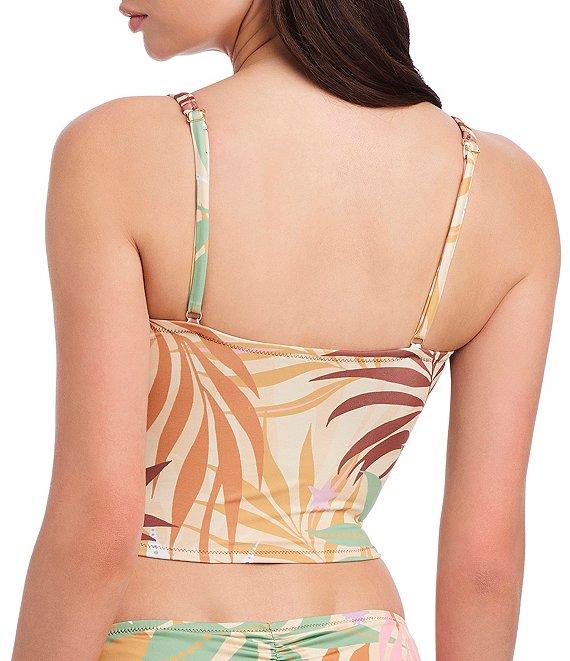 Sanctuary Summer Vibes Scoop Waist Back Cinched Hipster Swim Bottom Product Image