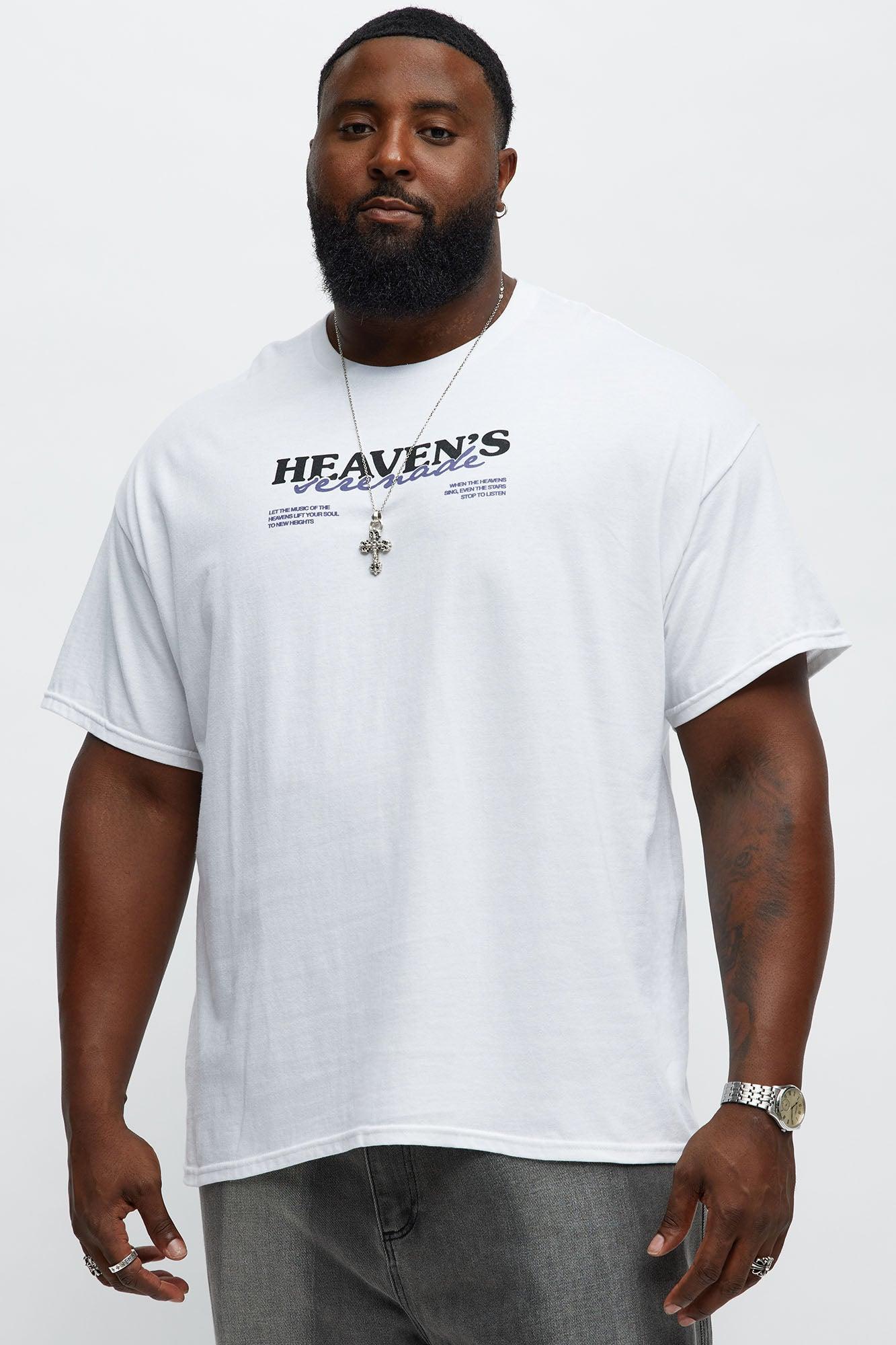 Heaven's Serenade Short Sleeve Tee - White Product Image