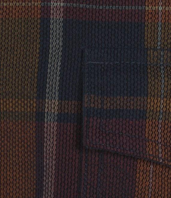 Rowm Long Sleeve Buffalo Plaid Cord Shirt Product Image