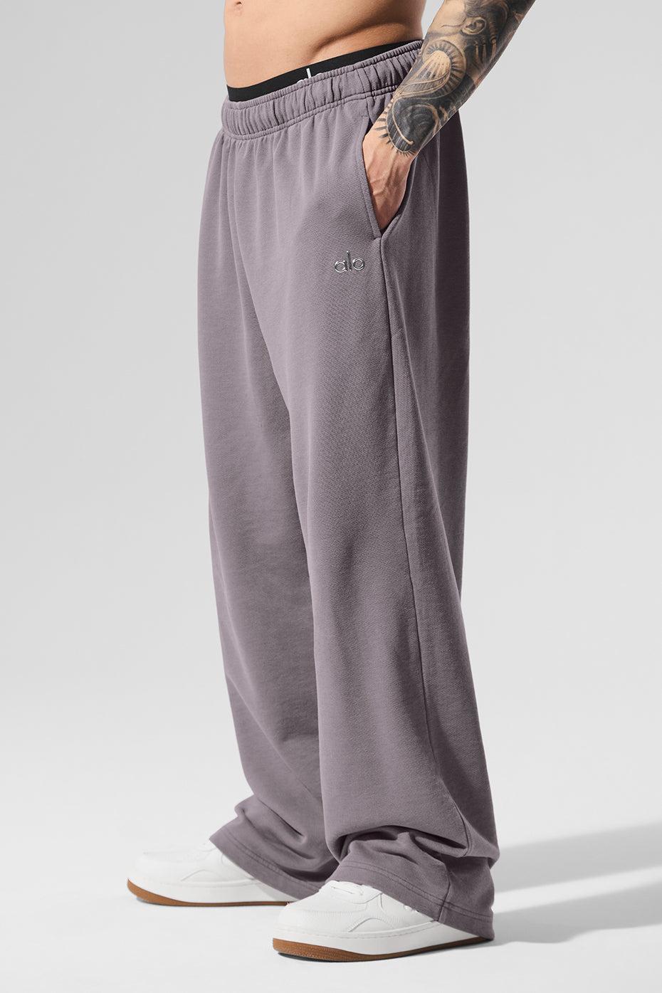 Washed Accolade Straight Leg Sweatpant - Cool Grey Wash Male Product Image