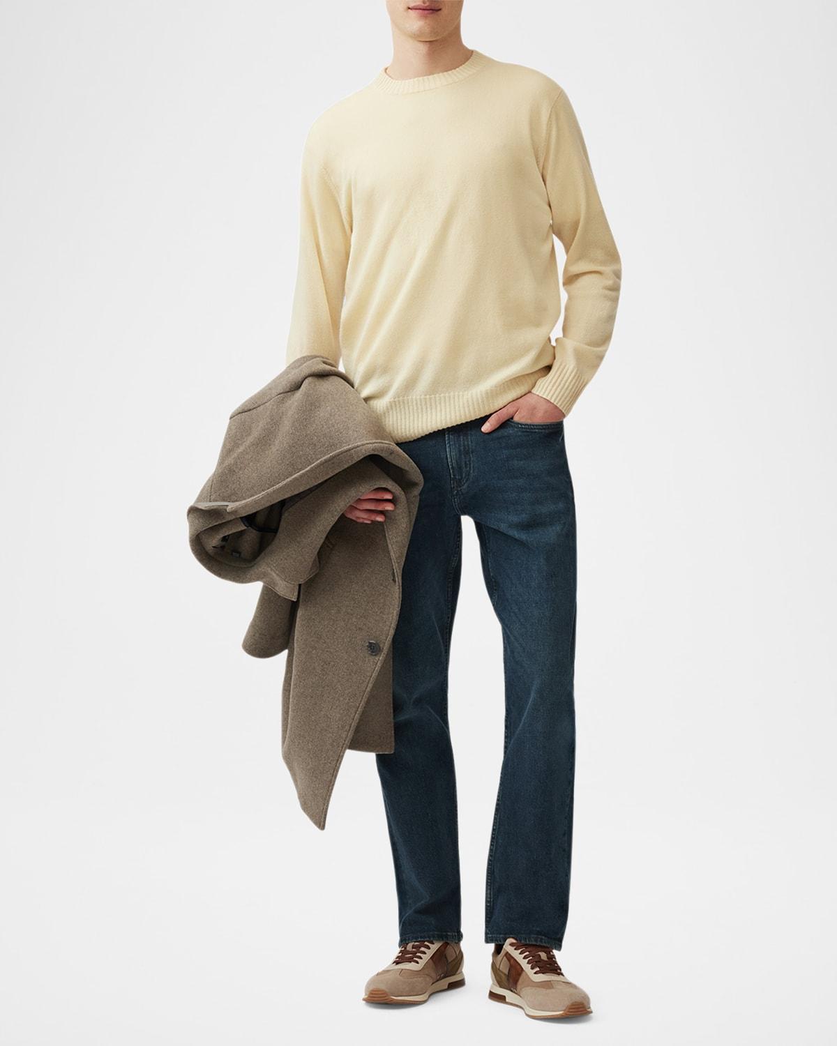Mens Christchurch Wool-Cashmere Crewneck Sweater Product Image
