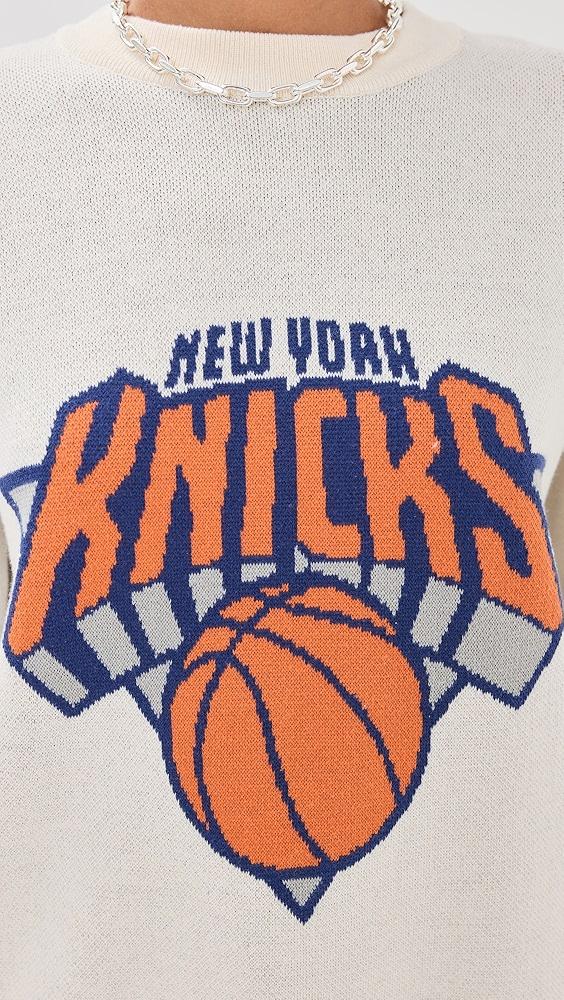 Terez Knicks Knit Crew Neck Sweatshirt | Shopbop Product Image