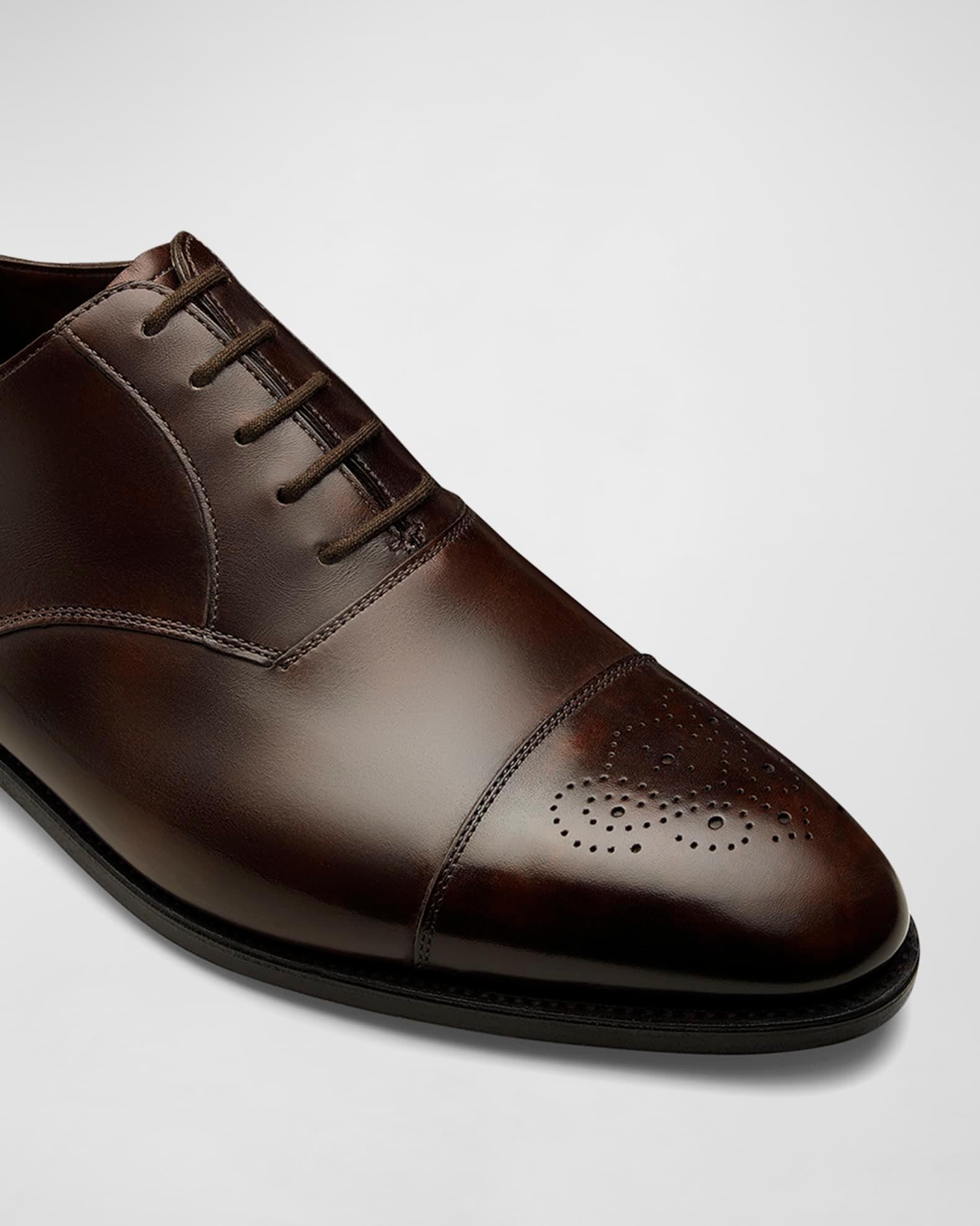 Men's Jadiel Patent Cap-Toe Oxfords Product Image