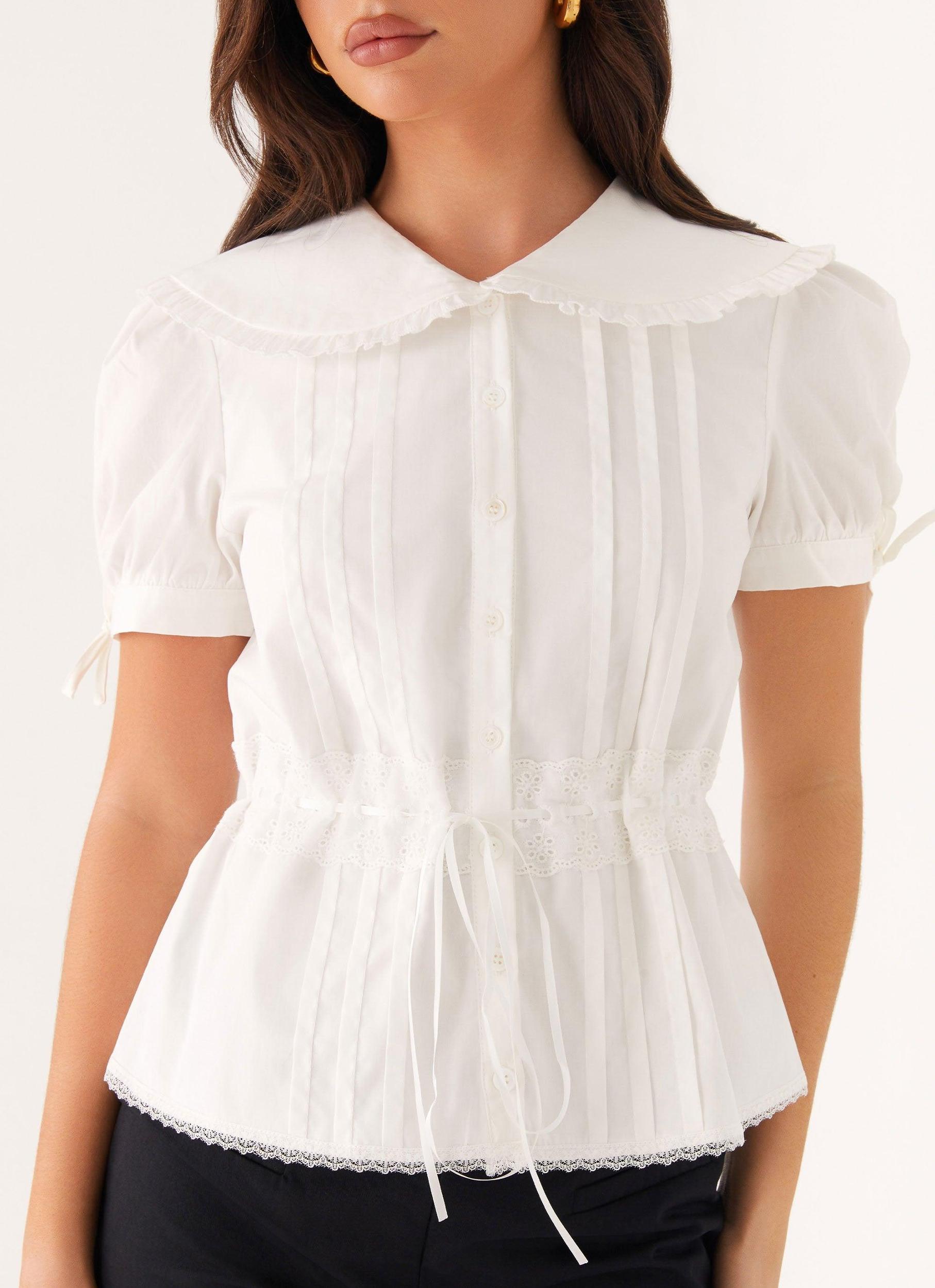 Valerie Blouse - White Product Image