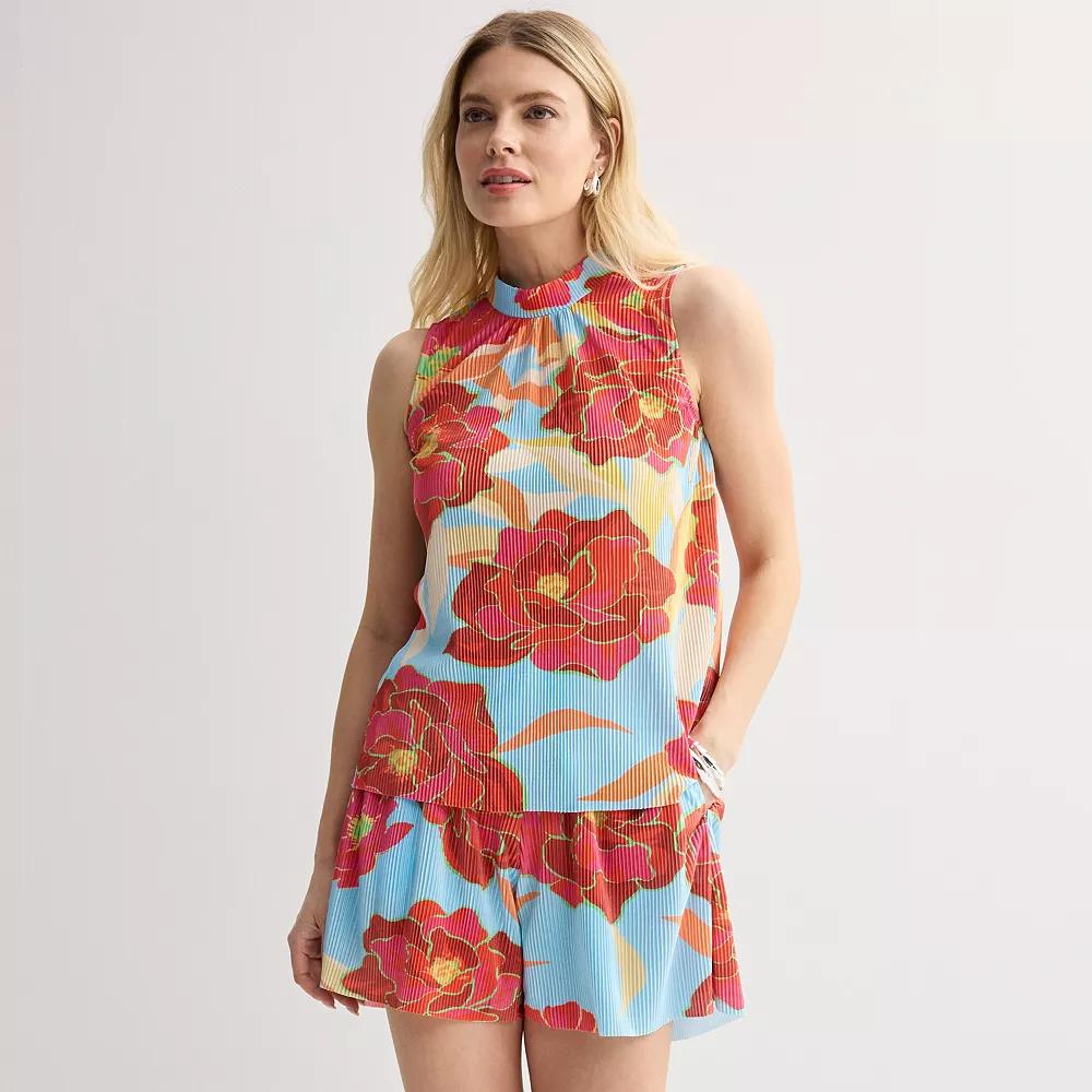 Women's INTEMPO™ Plisse Tank Top,  Product Image