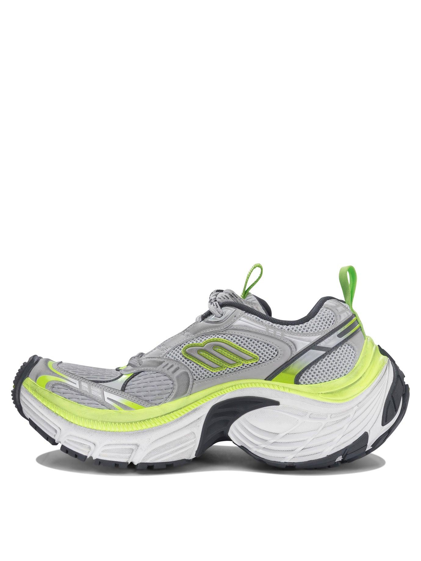 BALENCIAGA Multicolor Mesh And Rubber 6xl Sneakers In Multicolour Product Image