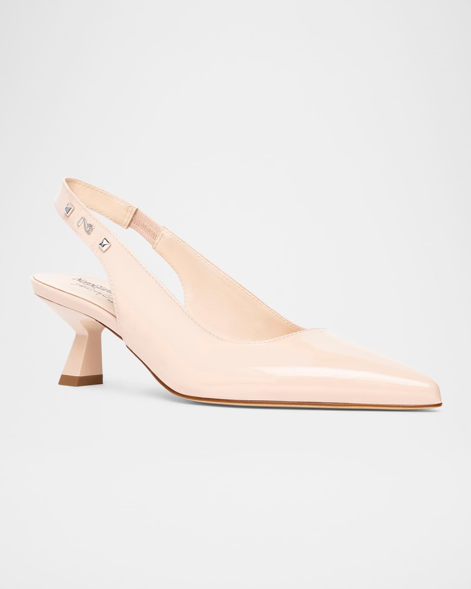 Patent Leather Slingback Pumps Product Image