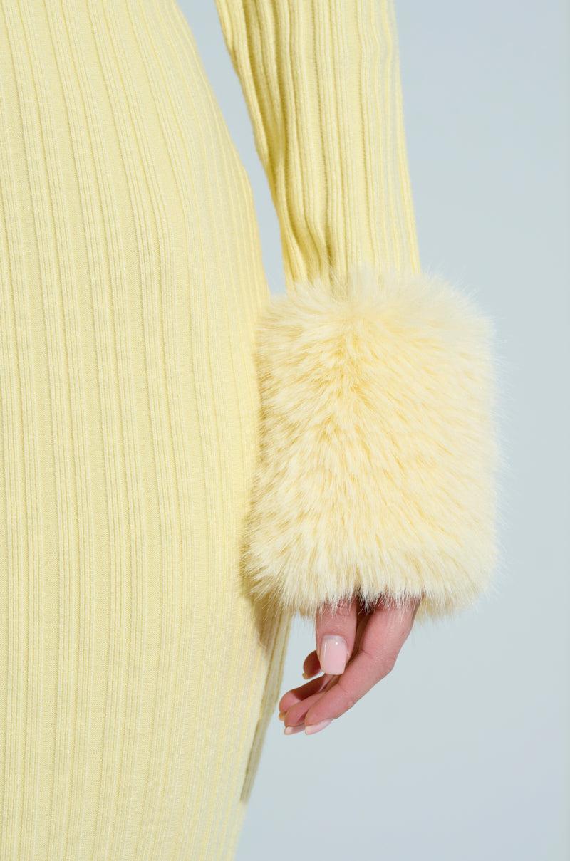 READY FOR SPRING KNIT MIDI DRESS Product Image