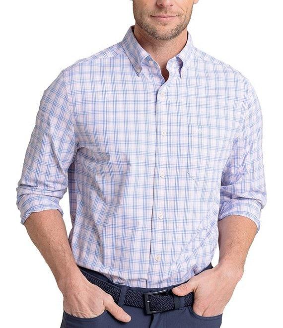 Southern Tide Intercoastal Performance Stretch Burkes Beach Plaid Long Sleeve Woven Shirt Product Image