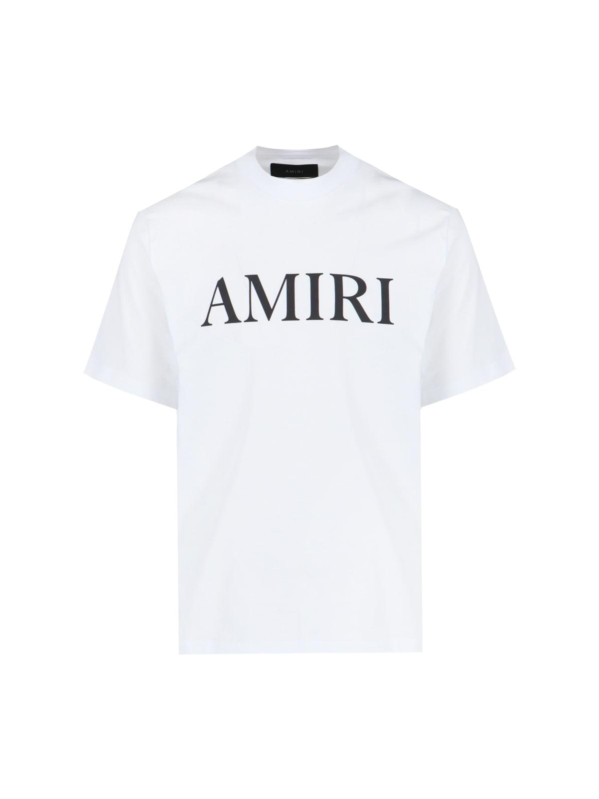 White Printed Core Logo T-Shirt Product Image