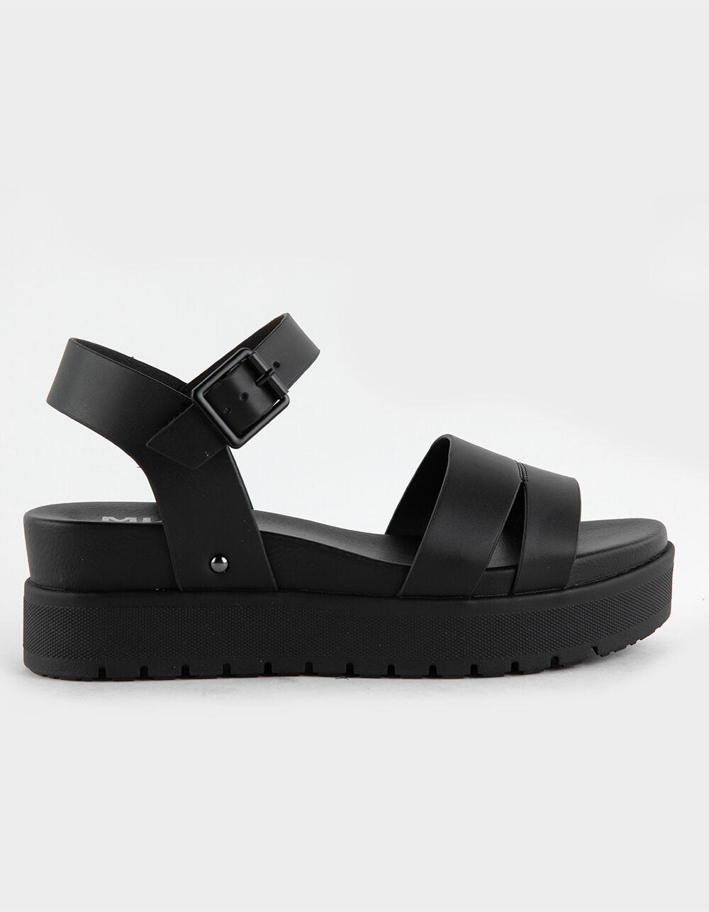 MIA Maya Womens Platform Sandals - BLACK Product Image