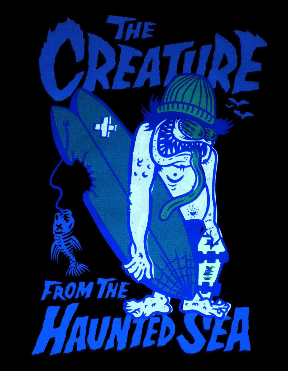 CREATURE Haunted Sea Mens Tee - BLACK Product Image