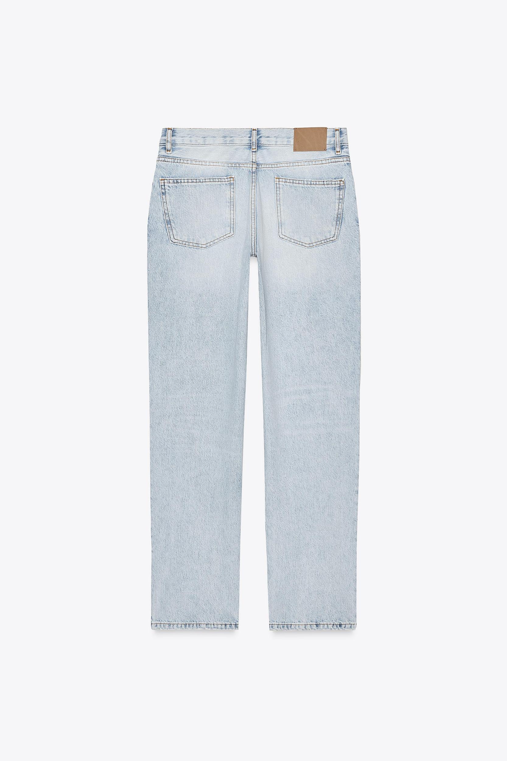 ZW COLLECTION LOW RISE STRAIGHT BOOTCUT JEANS Product Image