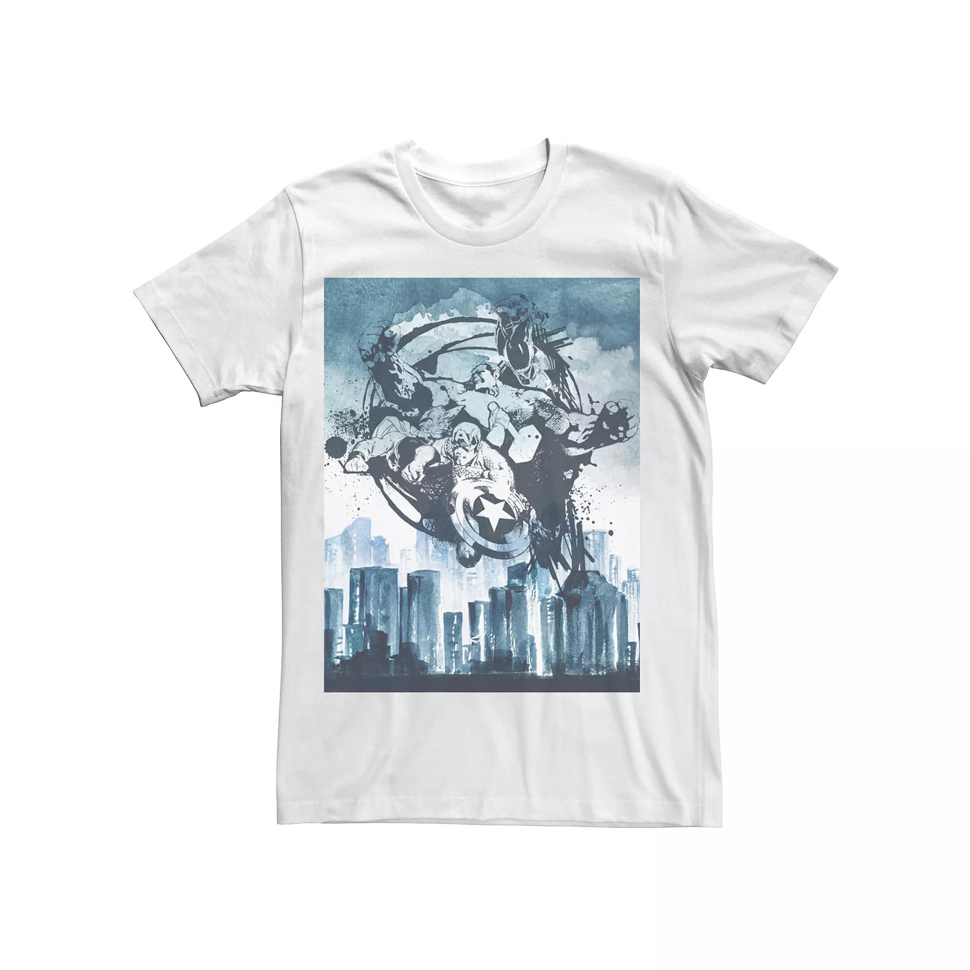 Men's Avengers City Avenged Tee,  Product Image