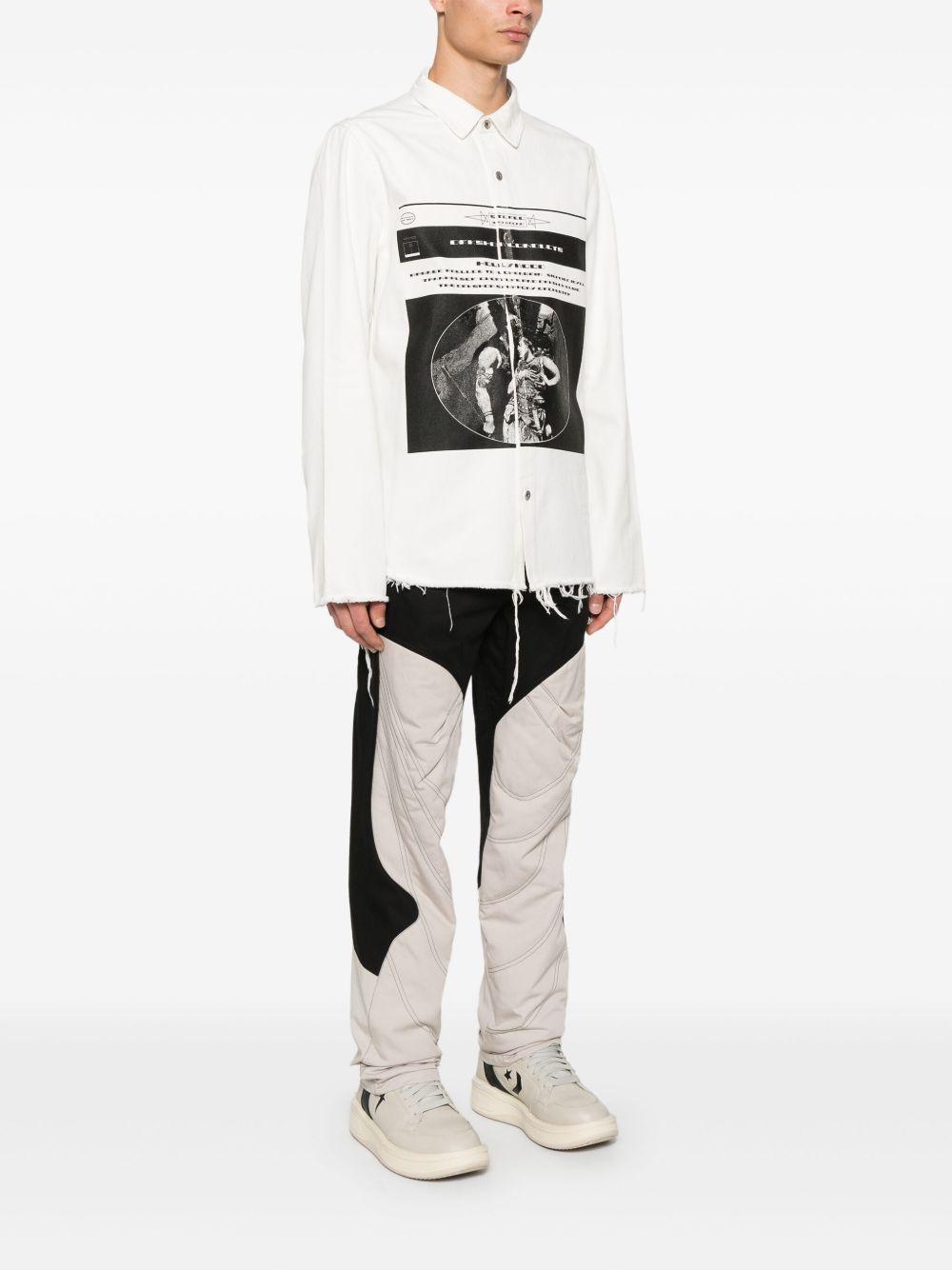 logo-print outershirt Product Image