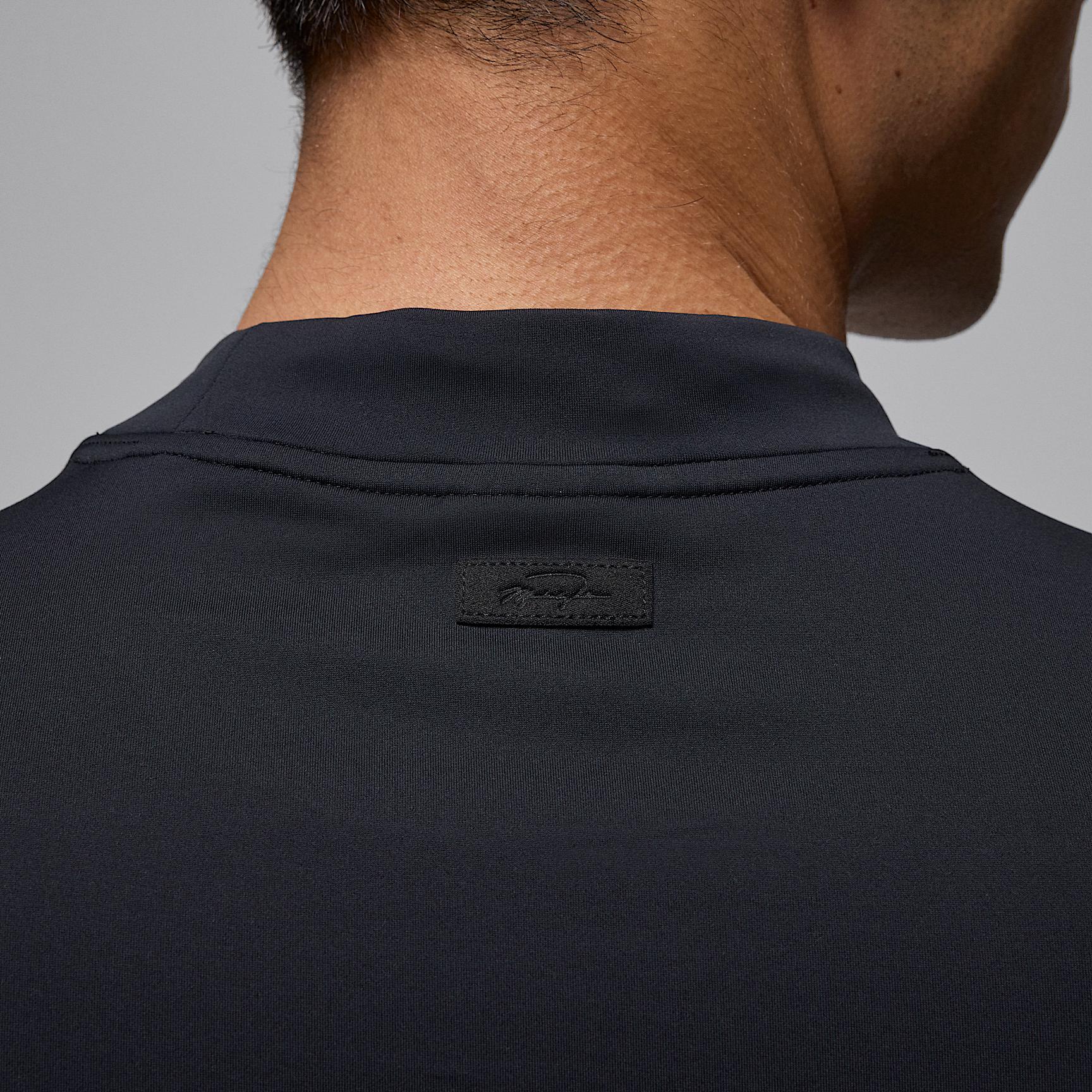 Mens Jordan Sport Mock-Neck Golf T-Shirt | IB3685-010 Product Image