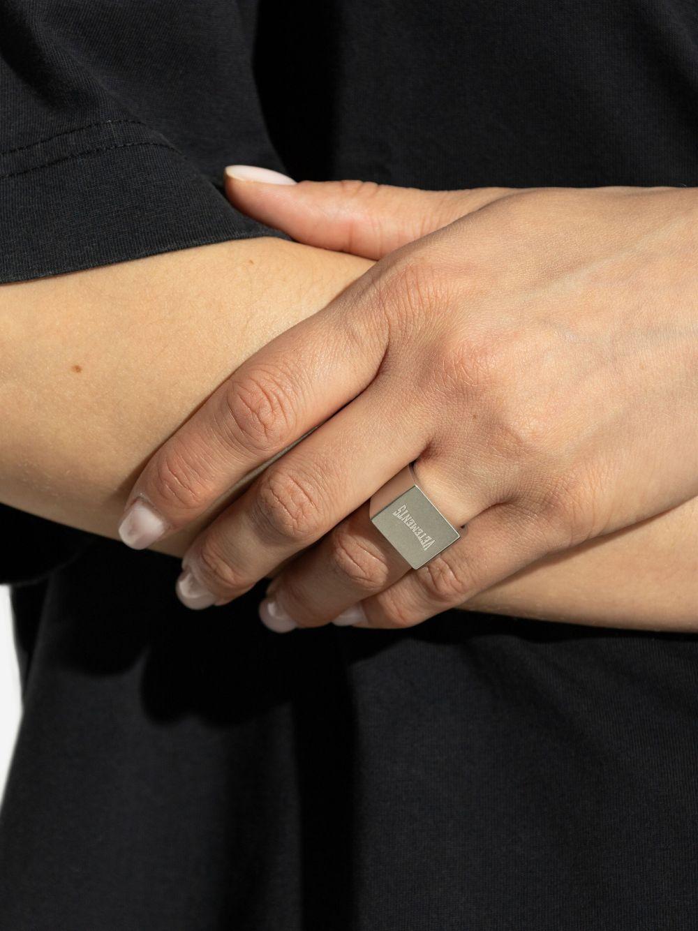 rectangular signet ring Product Image