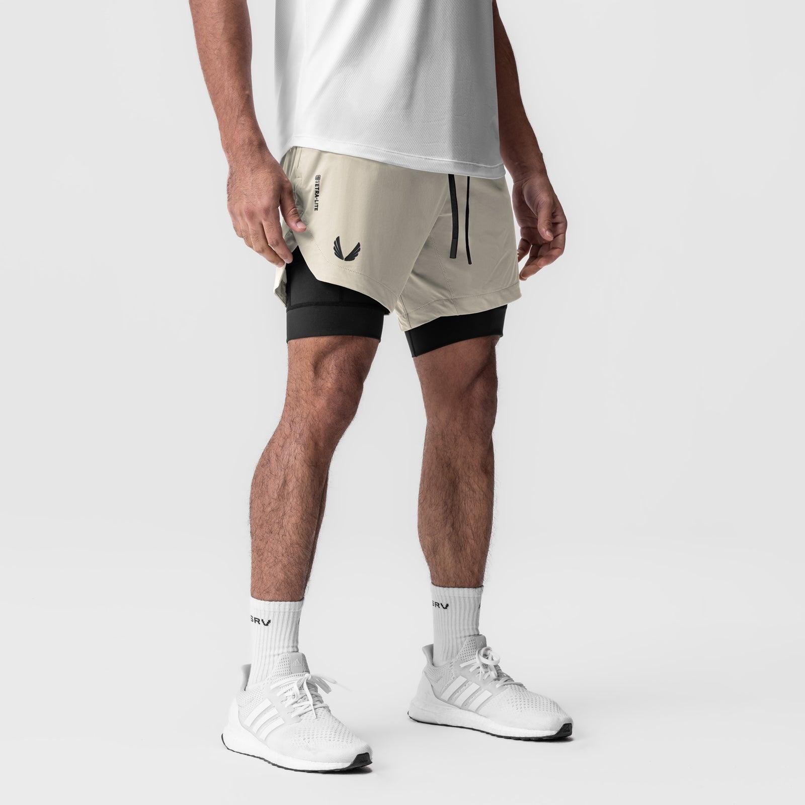 0865. Tetra-Lite® 5" Liner Short - Slate Grey "Wings"/Black Male Product Image