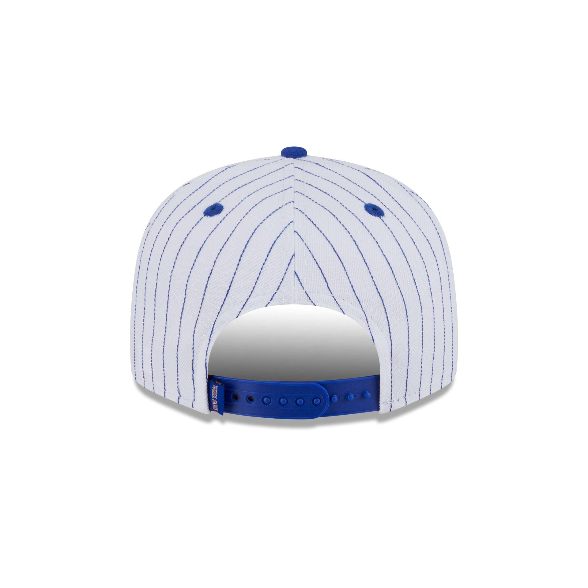 New York Knicks Deceptor Pinstripe 9FIFTY Snapback Hat Male Product Image