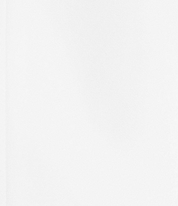 Gianni Bini Maeve Satin Asymmetrical Neck A-Line Dress Product Image