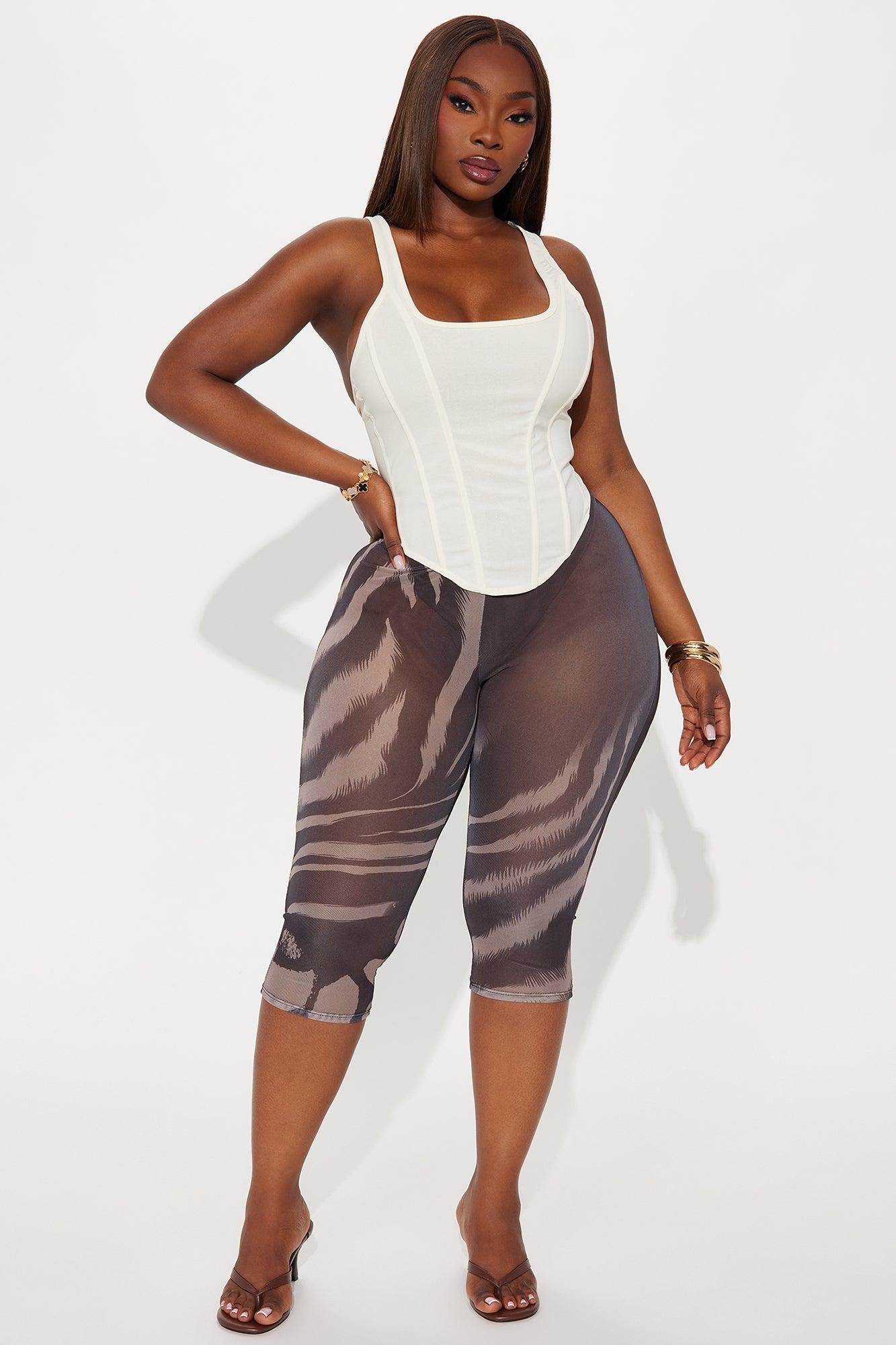 Body Chemistry Corset Top - Beige Female Product Image