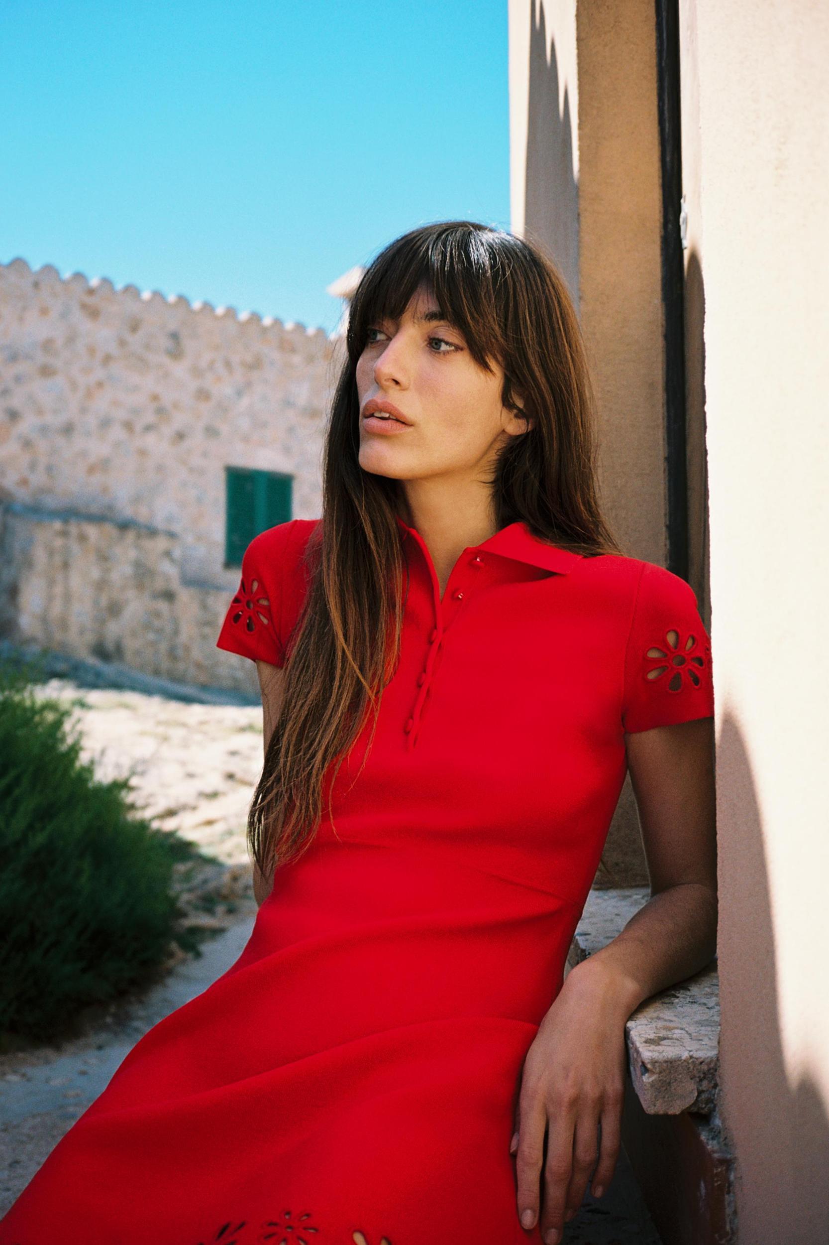 KNIT SHORT DRESS Product Image