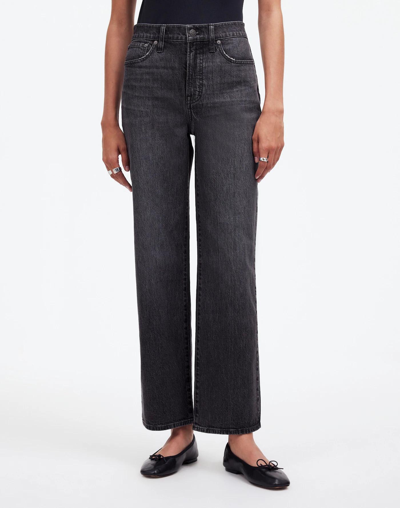 The Petite Perfect Vintage Wide-Leg Crop Jean Product Image