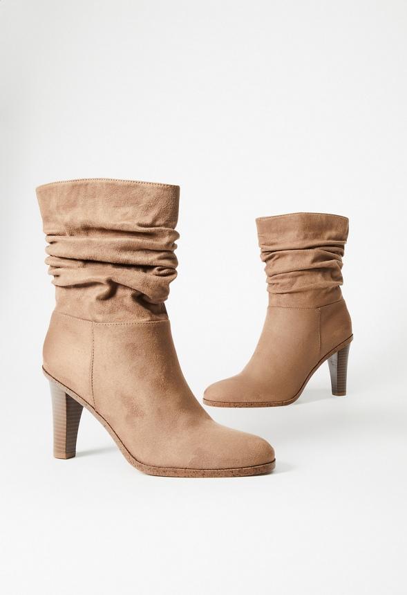 JustFab Margaux Platform Loafer Pump Womens Black/ White Size 8.5 Product Image