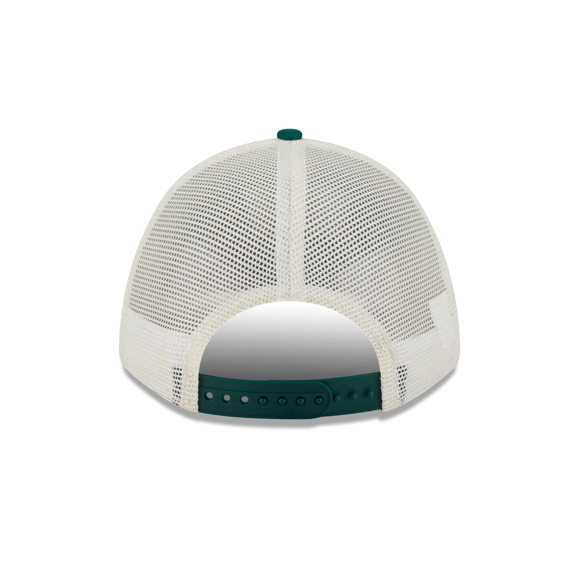 Athletics Chrome Arch 9FORTY M-Crown A-Frame Trucker Hat Male Product Image