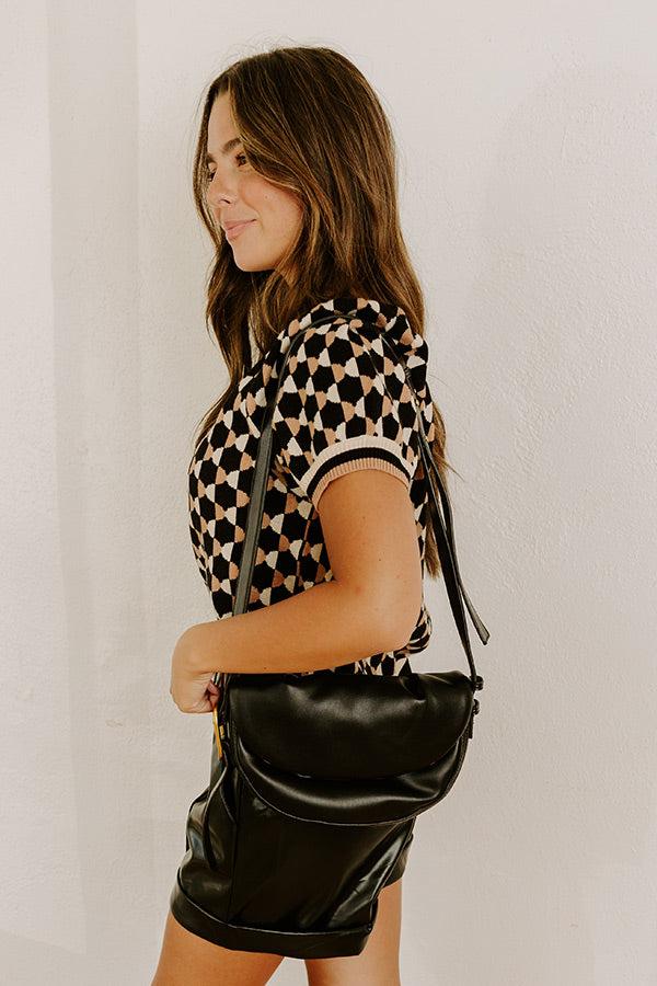 First Class Cutie Knit Sweater Top Product Image