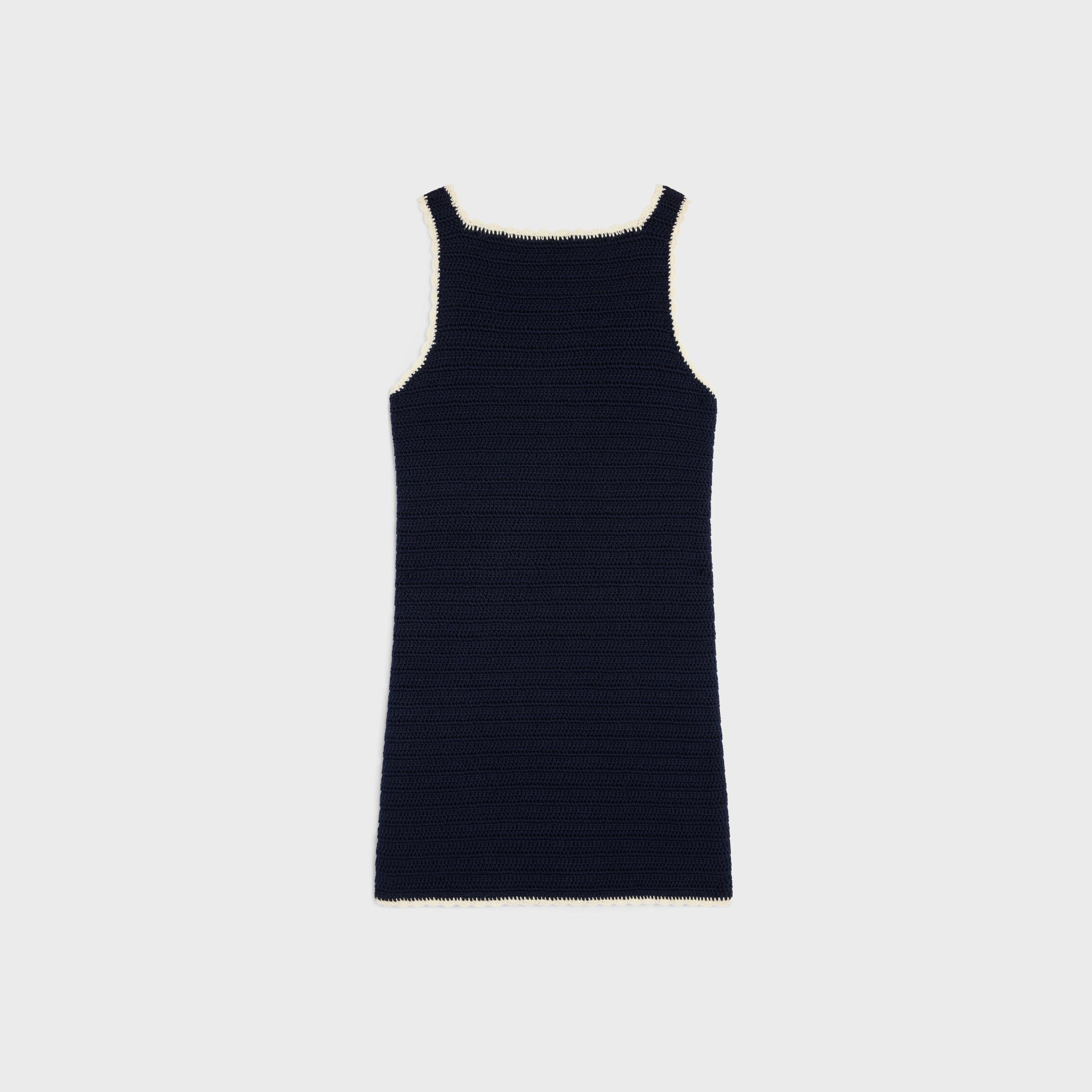 mini dress IN crocheted cotton Product Image