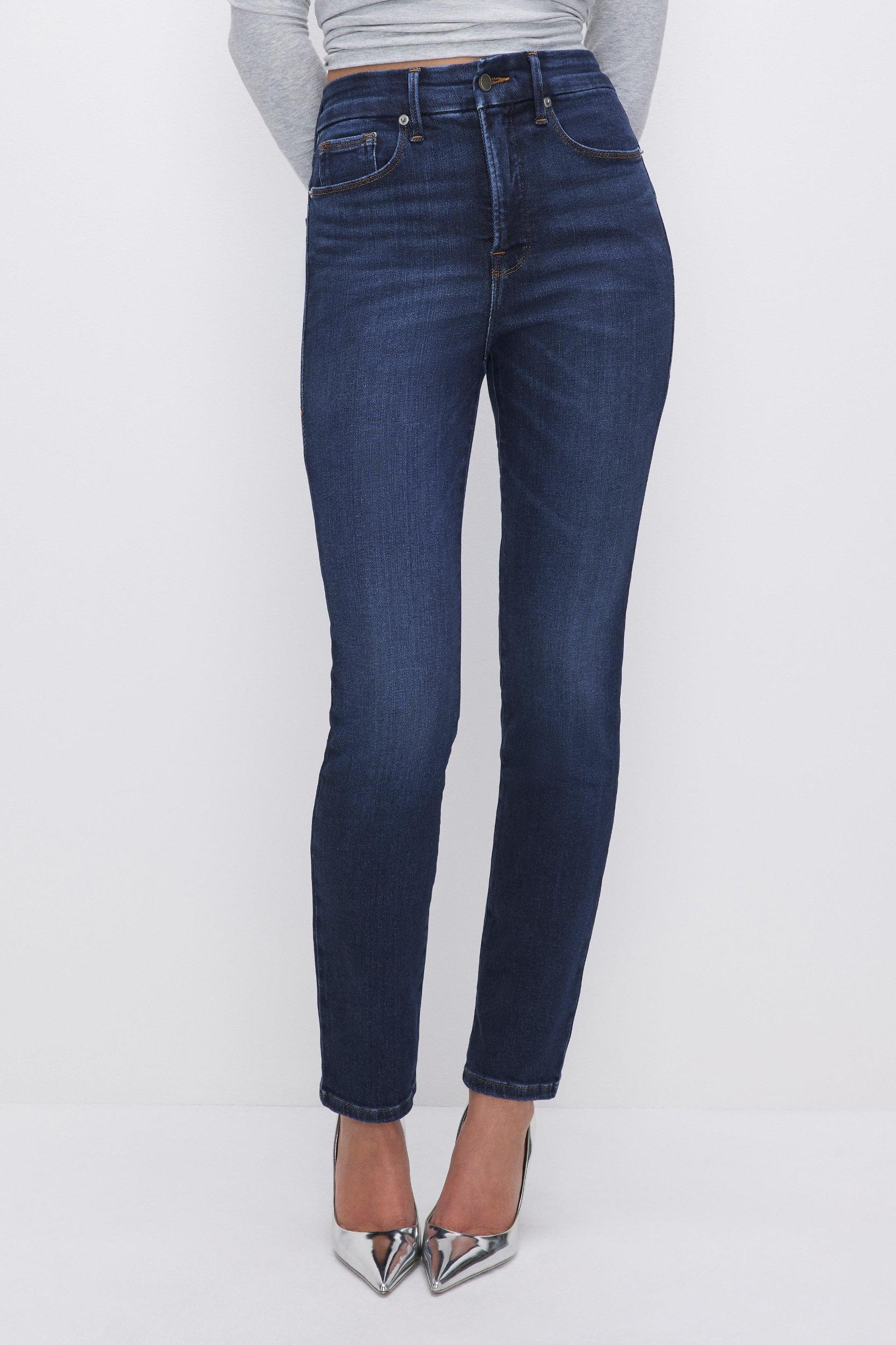 SOFT-TECH GOOD CLASSIC SLIM STRAIGHT JEANS | INDIGO572 Product Image