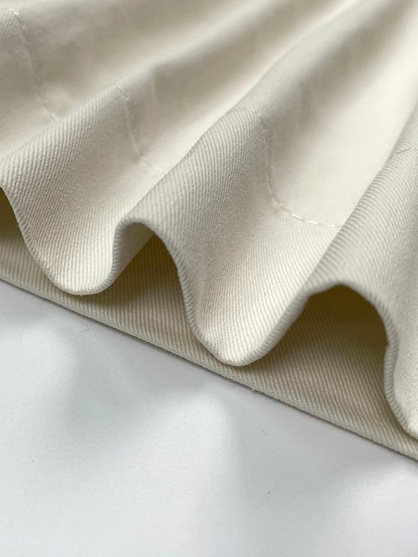 High Waisted Loose Solid Color Pants Trousers Product Image