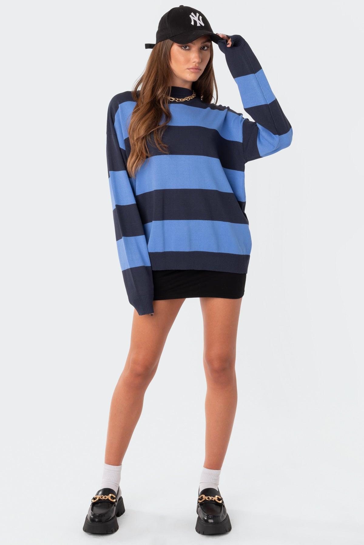 Logan Light Knit Oversized Sweater Product Image
