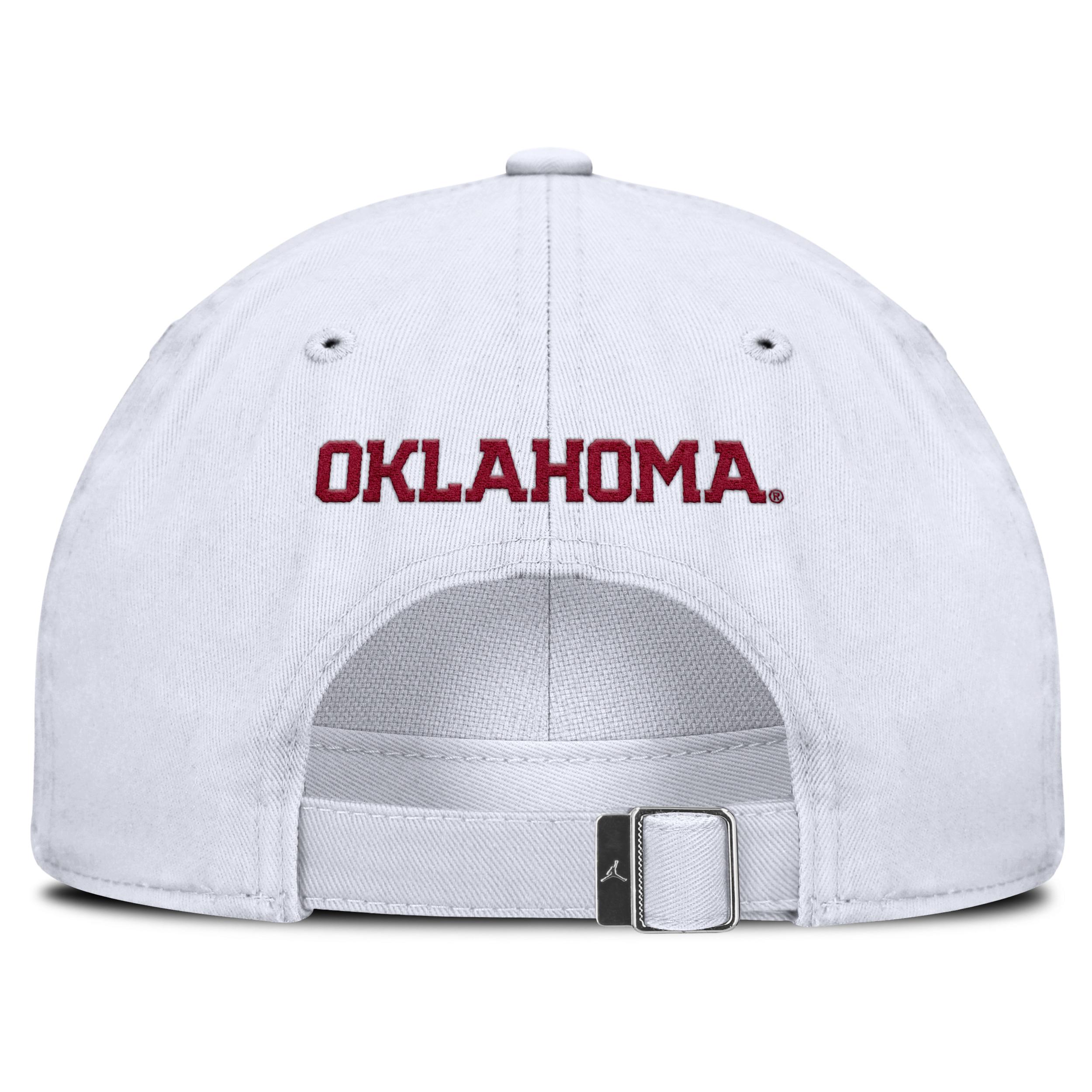 Nike Men's Oklahoma Sooners Primetime Club Jordan Brand College Adjustable Hat Product Image