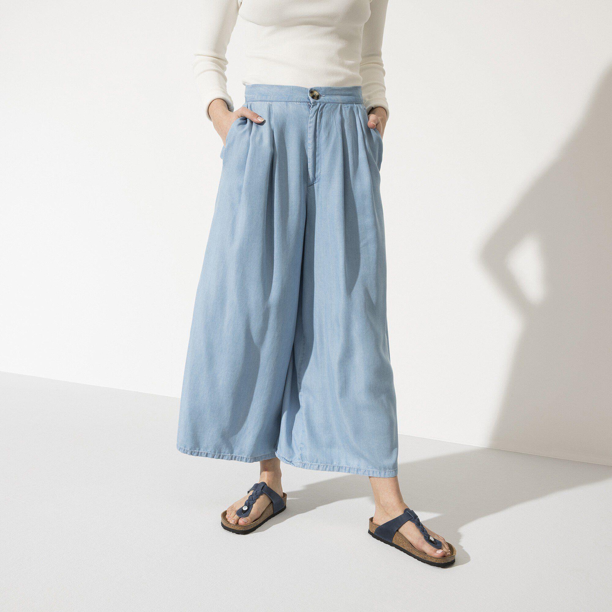 Gizeh Braided Oiled Leather Navy Product Image