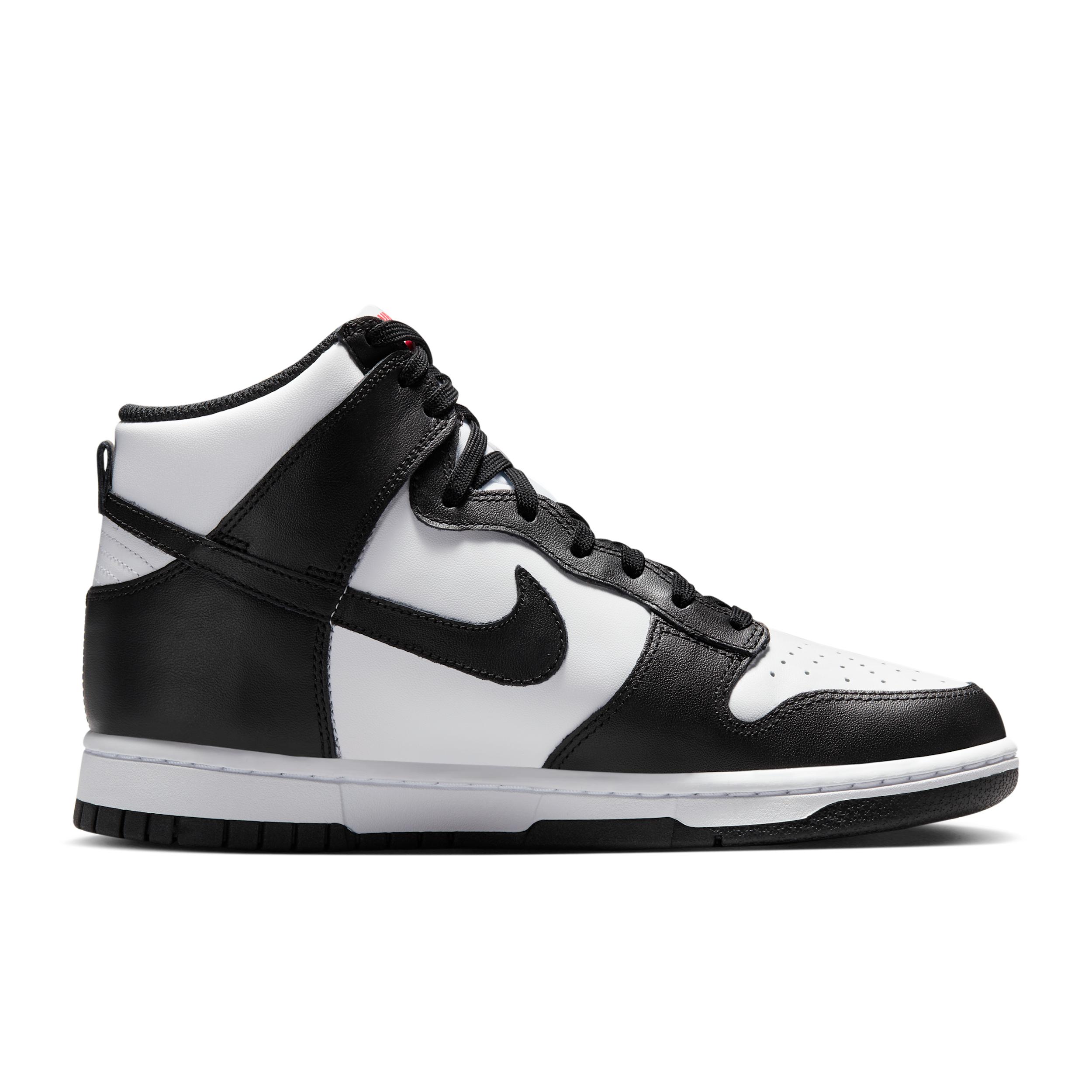 Nike Womens Nike Dunk High - Womens Shoes White/Black Product Image
