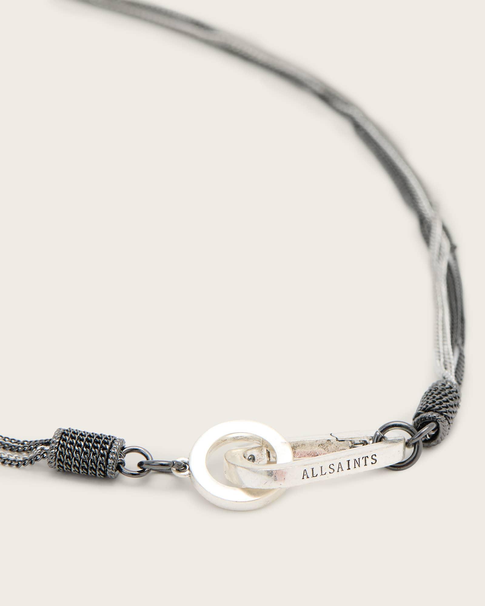 Fleur Two Tone Multi-Chain Necklace Product Image