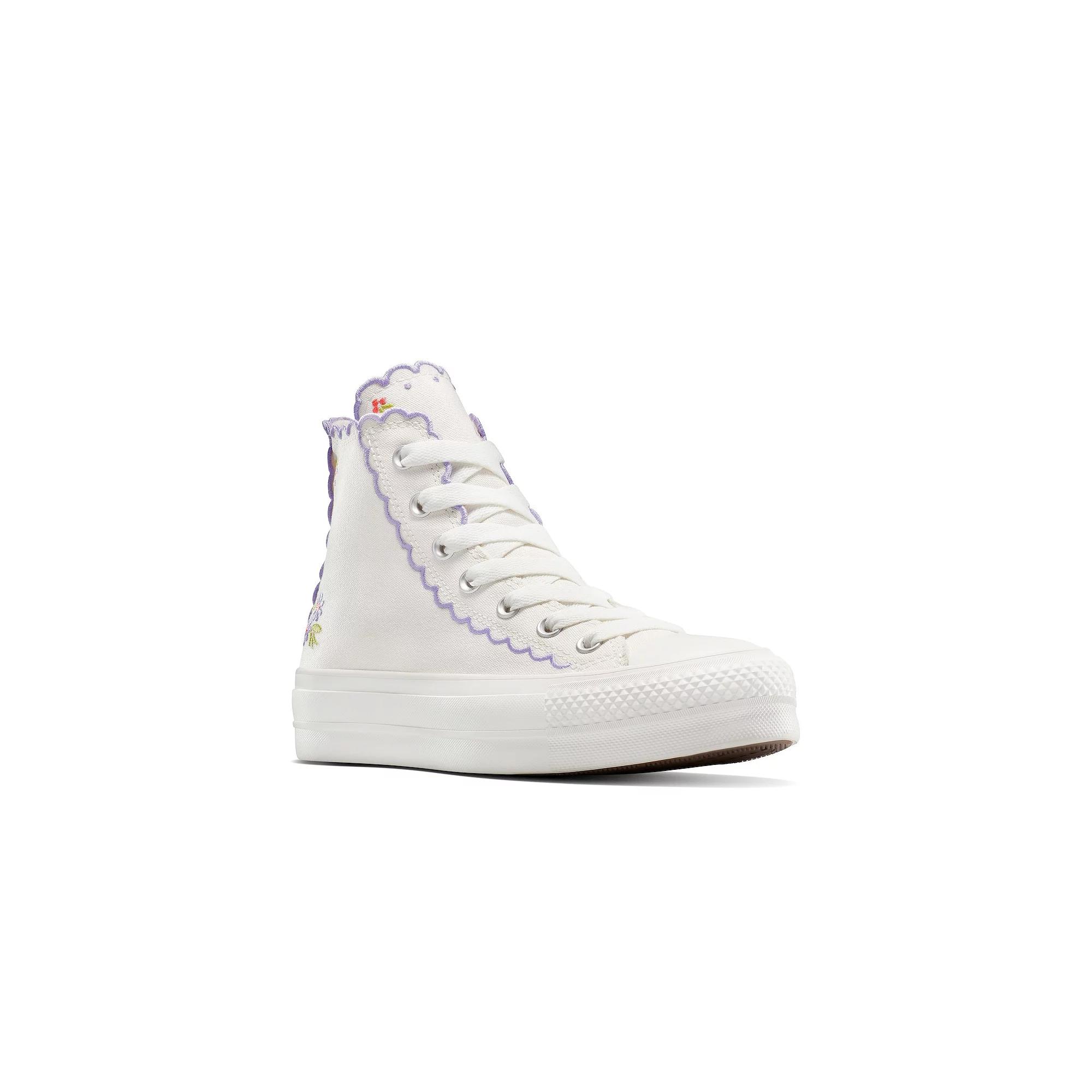 Converse Chuck Taylor All Star Lift Hi Embroidered Women's Sneakers,  Product Image