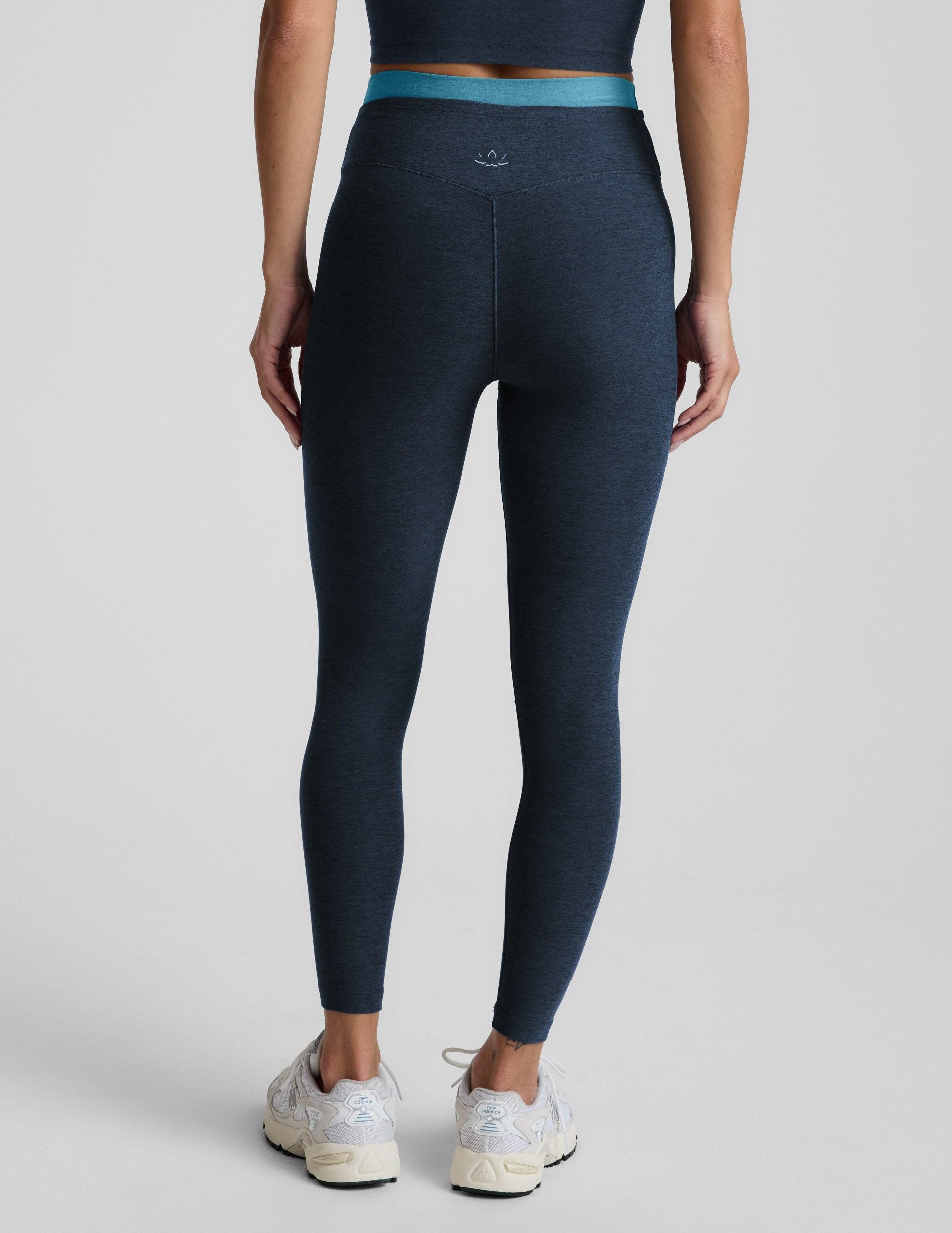 Spacedye Layered High Waisted Midi Legging Product Image