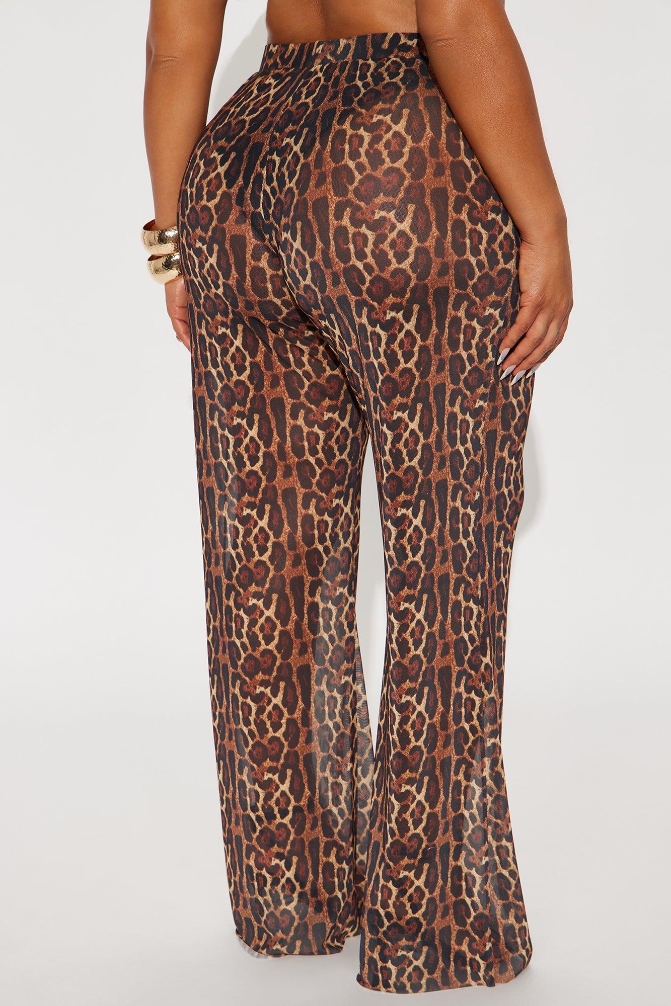 Maui Mesh Swim Cover Up Pant - Brown/combo Female Product Image