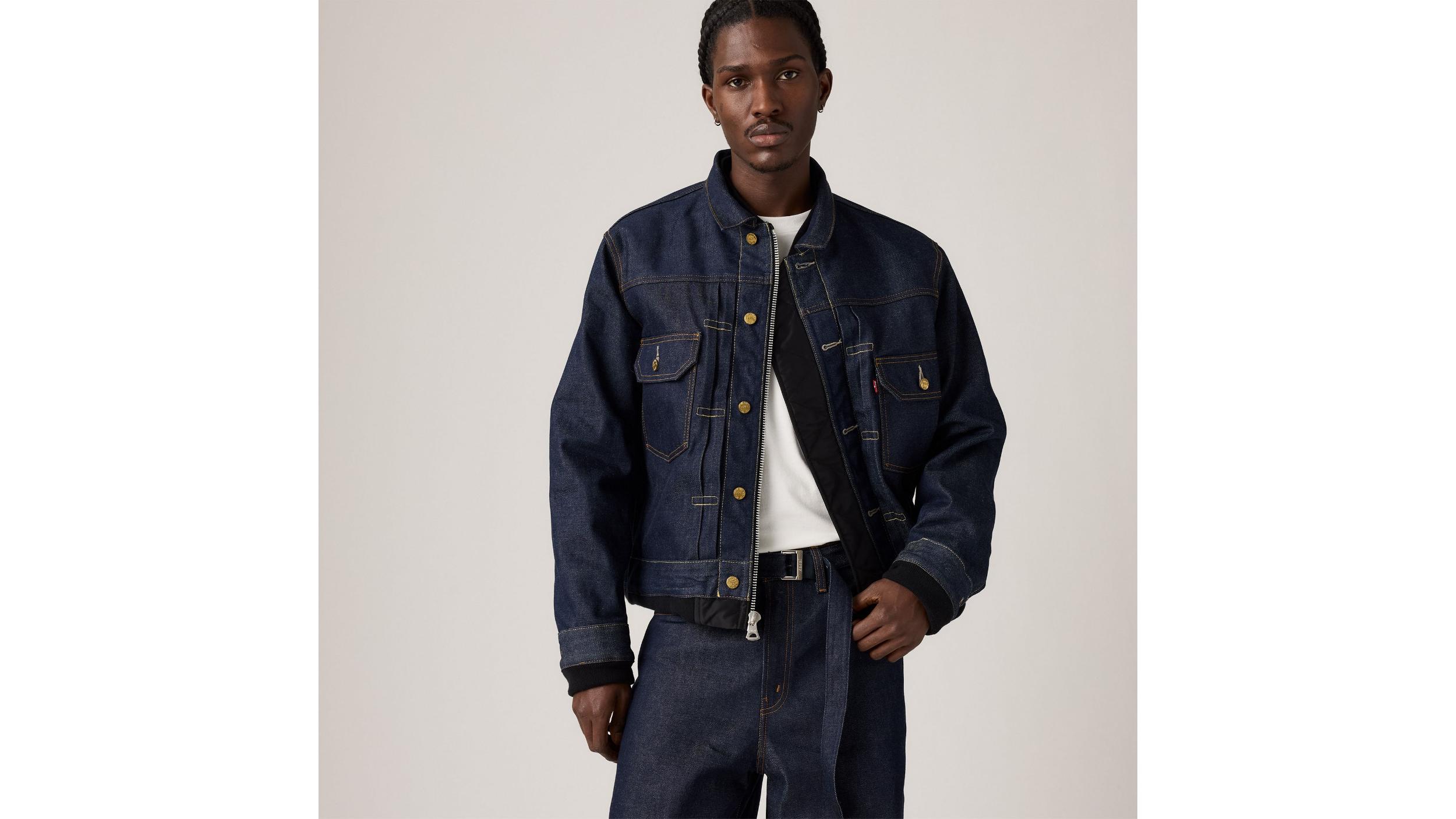 Levi’s® x sacai Men’s Denim x Nylon Twill Reversible Blouson Product Image