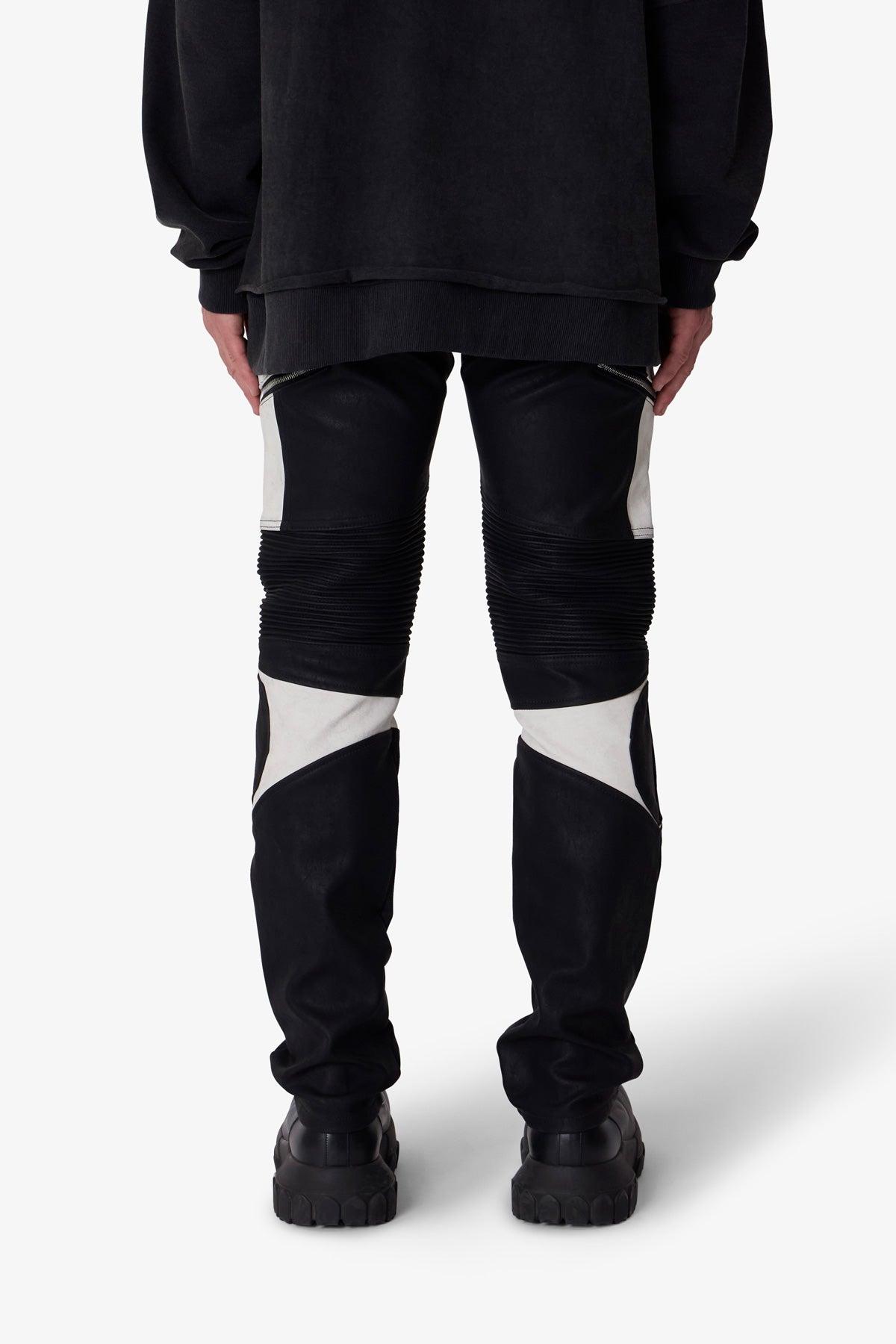D728 Moto Pants - Black Product Image