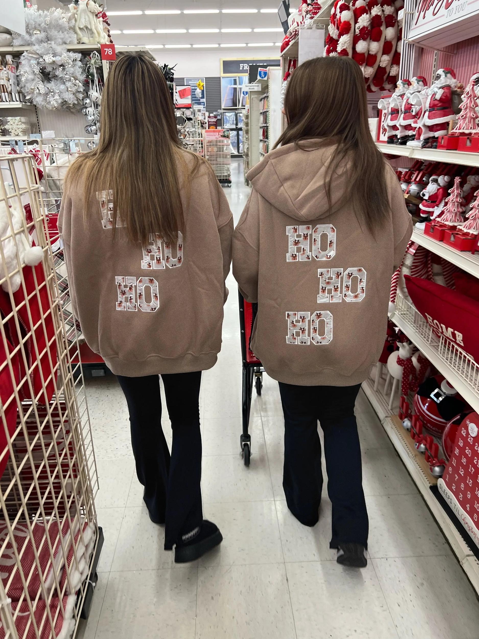 Cappuccino Reindeer Sweatshirt Product Image